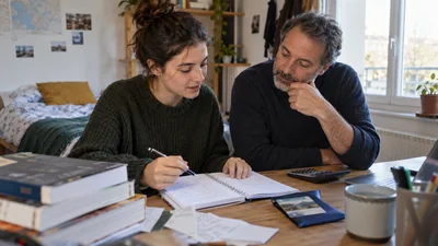 Préparation du budget des études et du financement nécessaire — illustration générée par IA